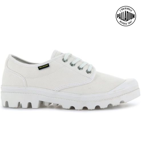 Pánské Oxfordky Palladium Pallabrousse Bílé | CZ ZUJ-47P